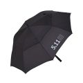 High Quality Golf Umbrella For Super Strong Wind For 4 Persons - 130cm - Black. 