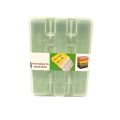 Techmanistan Cutlery Holder With Lid, 3 Compartment Cutlery Box, Cover Cutlery Tray Spoon Holder With Lid. 