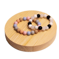 100 Pieces Silicone Beads, 9 mm Silicone Beads, Bulk Silicone Beads, Matte Neutral Color Assortment. 