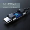【ZOSR】Realtek ALC5686 USB Type-C to 3.5mm DAC Headset Amplifier 16-32Ω 125dB PCM 32b/384kHz Digital Decoder Hi-Res AUX Audio Adapter. 