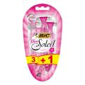BIC Miss Soleil Women's Razor (3+1) Pouch. 
