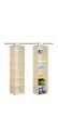 Hanging wardboard organiser 5 shelves. 