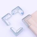  4Pcs Soft PVC Desk Table Guard Edge Child Safety Corner Protector, Clear Safety Soft Plastic Table Desk Corner Guard Protector. 