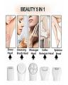 Kemei 5 In 1 Lady Hair Epilator And Beauty Massaging Tools Kit - Km 2199. 
