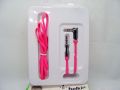 Belkin Flat Audio Cable AUX Pink New. 