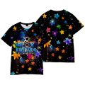 Blox Fruits Short Sleeve T-shirt Children's Wear Print Kawaii Cartoon Birthday Gift For Girls Kids Boys Children's Clothing. 