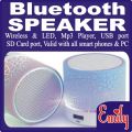 Special Portable Wireless Speaker, Bluetooth Speaker, Mp3 Player, Music Shuffler USB Speaker, SD Card Speaker with FM Radio. 