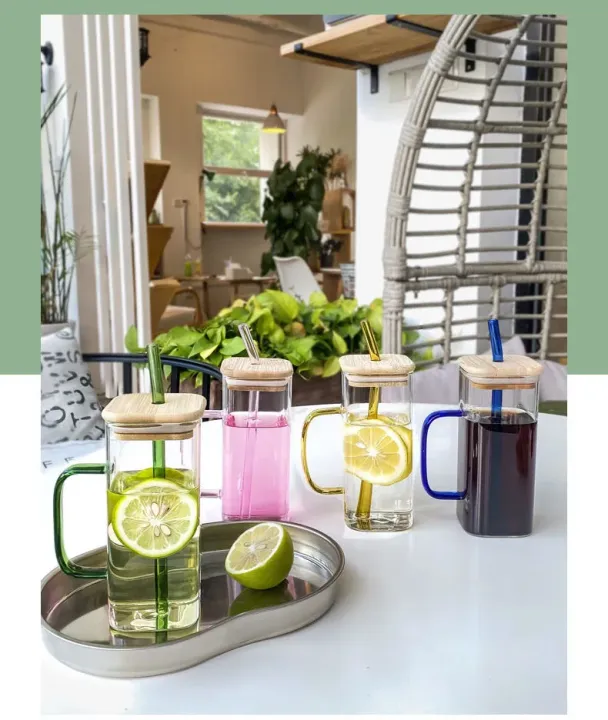 Square%20Glass%20Cup%20Water%20Bottle%20Glass%20Straw,%20Dustproof%20Bamboo%20Cover%20Handle%20-%20Image%205