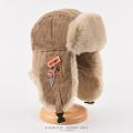 Bomber Hat Men Women Thick Warm Russian Ushanka Fur Hat Fashion Male Female Winter Hat Black Grey Earflap Ski Russian Cap. 