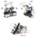 2pcs LED Light Bar Mounting Brackets Hood/Bonnet Clip For Car, SUV Off-road Work Light Clamp Holder. 