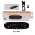 C120 Smart Air fly Remote Control Wireless QWERTY Keyboard + Mouse 2.4GHz  for Android TV, Smart TV, PC, Laptop, Mobile, Android Tv. 