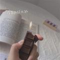 Chocolate Lighter Inflatable Cigarette Lighter Creative Cute Practical Small Gift Decoration Gas Lighters. 