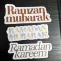 25pcs RAMADAN MUBARAK stickers for muslims ramadan ramzan sticker islamic fasting islam ideal for all pakistanis jjournals guitar sketchbooks. 