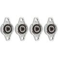 4X Axle Mounted Ball Self Align Pillow Block Bearing 12mm KFL001. 