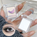 Matte White Highlight Eyeshadow Makeup Palette Face Matte Highlighter Natural Brighten Powder 3D Cosmetic. 