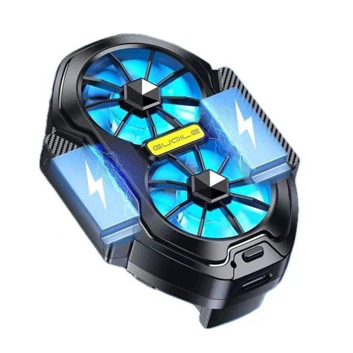 FS01 Dual Fan Rechargeable Mobile Phone Cooler, Long Lasting, Stronger Cooling, Air Cooling
