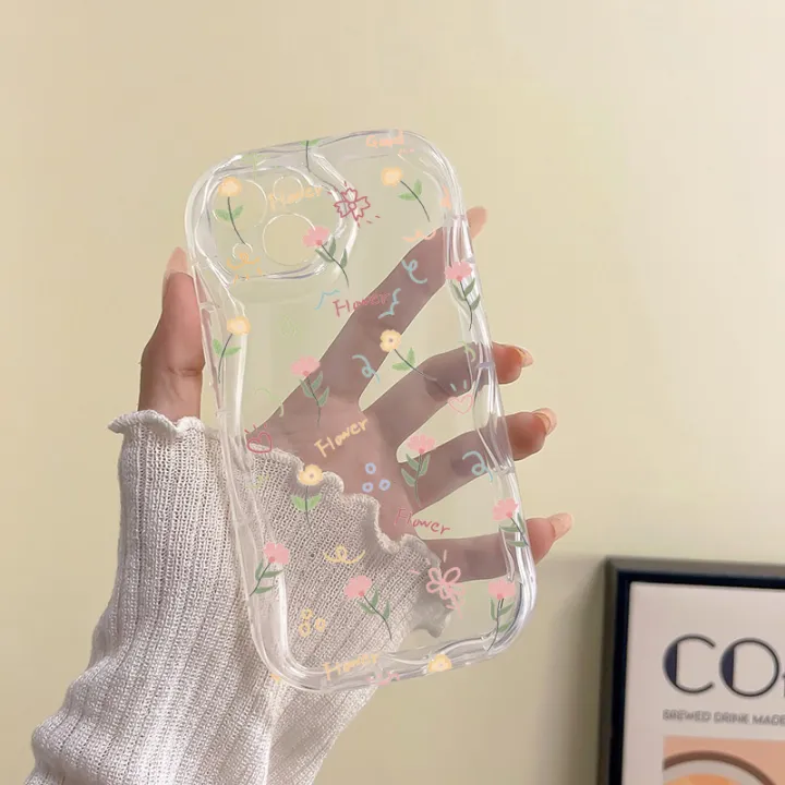 VRQR%20Soft%20Wavy%20Edge%20Phone%20Case%20For%20Vivo%20S1%20Back%20Cover%20Full%20Screen%20Beautiful%20Flowers%20Pattern%20Cover%20-%20Image%208