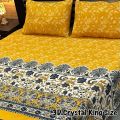3 D double bed king size bed sheet 2 colors CS-613. 