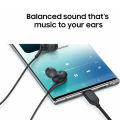 For Samsung S23 S24 Ultra Type C Earphones In-Ear Wired With Microphone Hi-Fi Stereo Noise Canceling Headphones For Note10 S23FE. 
