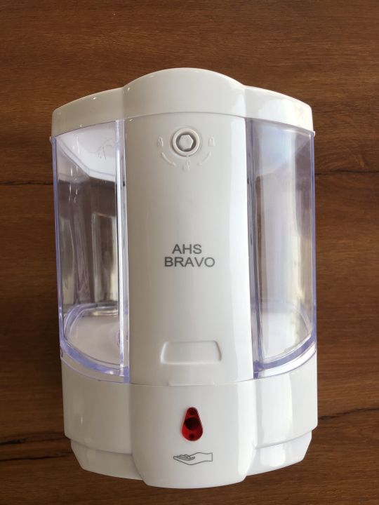 Automatic Liquid Soap dispenser for Bath Touchless Liquid Soap Hand Sanitizer, Hand Soap Dispenser for Commercial use Kitchen Dish Washing Liquid Dispenser Dispenser used in Hospital Kitchen Rest rooms Beauty Parlor  Restaurants [White 700ML]