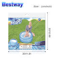 Bestway 51033 - Inflatable Kiddie Play Pool Easy Setup Deflate Baby Swimming Pool Bathtub for Kids 2+ years old - 27.5" x H12'' / Diameter 70cm x H30 cm. 