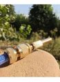 Brass Outdoor Sprinkler Power Sprayer Water Hose Attachment Outdoor Hose Nozzle for Hose Outdoor Hose Sprayer Power Wash Hose Attachment Copper Golden Adjustable Hose Nozzle. 