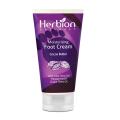 Foot Care Cream | Anti-crack | Natural Blend of Cocoa Butter and Shea Butter | Grape seed Oil softens the skin & Peppermint allows you relaxation | Prevents Dryness and Regenerates dead cells | 100ml Tube | Natural Product By Herbion. 