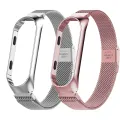 Stainless Steel Sports Strap For Xiaomi Mi Band 6 5 4 Smartwatch Bracelet Smart band Rose Gold For MIBand5 mi5 MI band5 Metal. 