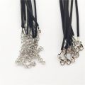 【Aesth Diary Store】2mm Black Color Suede Velvet Leather Chain DIY Jewelry Accessories pieces Wholesale. 