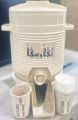 Zam zam Cooler With Mini Glass (2L )/ZAMZAM COOLER 2 LITRES / PLASTIC BODY / HANDY COOLER / TRAVEL COOLER. 