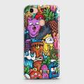 Oppo F7 Cover Case Angery mood cartoon Hard Cover- Design 23 Cover. 