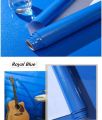 Blue Wallpaper Peel and Stick Wallpaper Vinyl Self Adhesive Decorative Film for Furniture Kitchen Counter Top Cabinets (12" X 60"). 