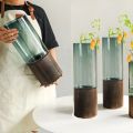 IKEA VARDAGEN Carafe with Lid, 1.0L Clear Glass, Dishwasher Safe, Ideal for Drinks, Water, and Vase Use. 