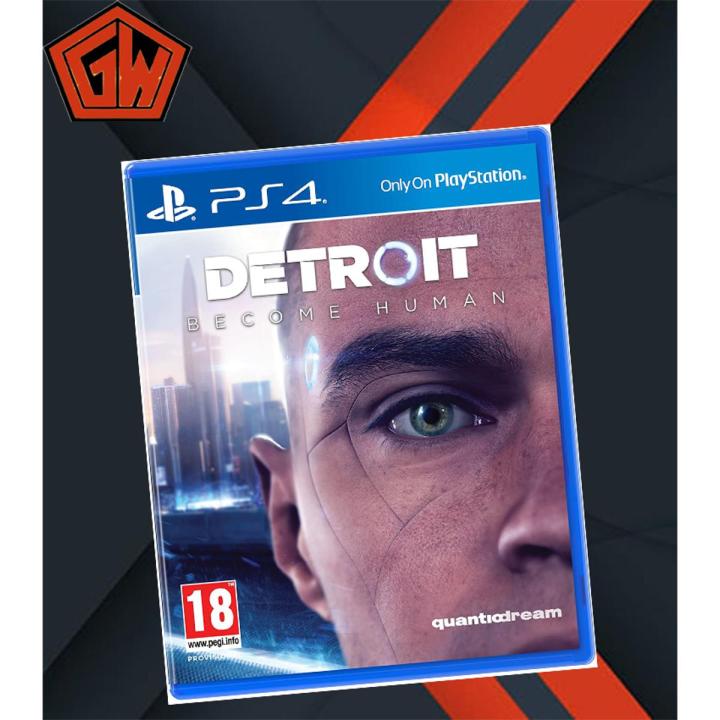 PLAYSTATION 4 DVD DETROIT PS4 GAME