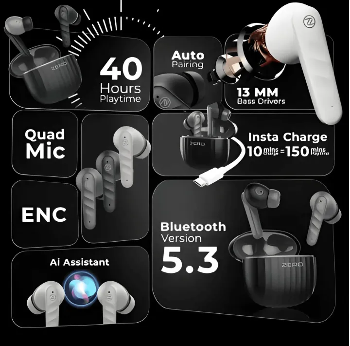 Zero%C2%AE%20Carbon%20Wireless%20Earbuds%20%7C%20Bluetooth%205.3v%20Gaming%20Earbuds%20%7C%2013mm%20Base%20Driver%20Earbuds%20%7C%20Quad%20Mic%20ENC%20Earbuds%20for%20Calling%20%7C%20Noise%20Cancelling%20Earbuds%20%7C%20Bluetooth%20Earbuds%20for%20iOS%20and%20Android%20%7C%20Best%20Earbuds%20for%20Men%20and%20Women%20-%20Image%204