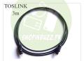 Digital Optical Cable Audio Fiber Optical SPDIF Audio Cable TosLink Cable 3m| One More Order. 