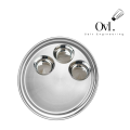 Indian Thali Steel Dinner Set/Thali Set of 1 Plate, 1 Plate, 3 Bowls. 
