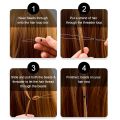 Micro Links Hair Extensions Kit, Hair Extension Pliers for Beads, Hair Extension Loop Needle Pulling Hook Tool Bead Device Tool Kits, Micro Link Tools for Hair or Feather Extensions Styling. 