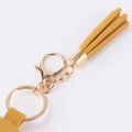 30ML Leather Hand Sanitizer Keychain Holder Travel Bottle Hand Sanitiser Case Refillable Container Flip with Tassel. 