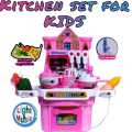 Kitchen Set toy for Kids Girls Boys - 32 Piece Kitchen Cooking Toy Set with Accesssories Pretend Play Toys for Childrens. 