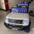 New Light off-Road Vehicle, Windshield with Running Water Lights Kids Electric Jeep Car Remote and Self-Drive, Door Open Push Start With Music USB Option, 2 Battery Big Motors 2 to 10 Years Age. 