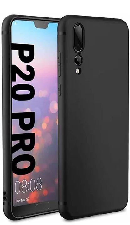 Huawei P20 Pro Black Soft Silicon Back Cover