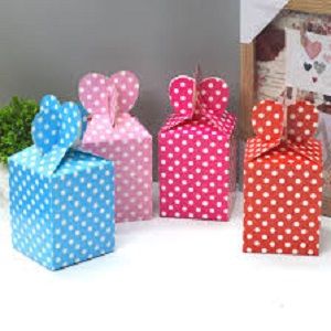 10 pcs of Polka Dot Goodie Boxes/ Goodie Boxes for Giveaway