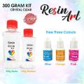 Epoxy Resin Art Imported Crystal Clear Kit (300gms) Ratio 2:1. 