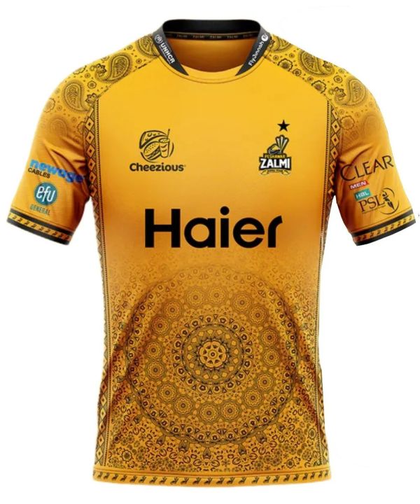PSL%202025%20Peshawar%20Yellow%20Jersey%20Full%20Sleeves%20Cricket%20Shirt%20for%20Fans%20-%20Image%202