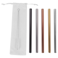 Reusable Drinking Straws-Wide Boba Straws Straws Smoothie Straws. 
