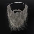 Fun Artificial Beard Realistic Fake Beard Long Fluff Fake Beard Halloween Fake Mustache DIY Handmade Party Props. 