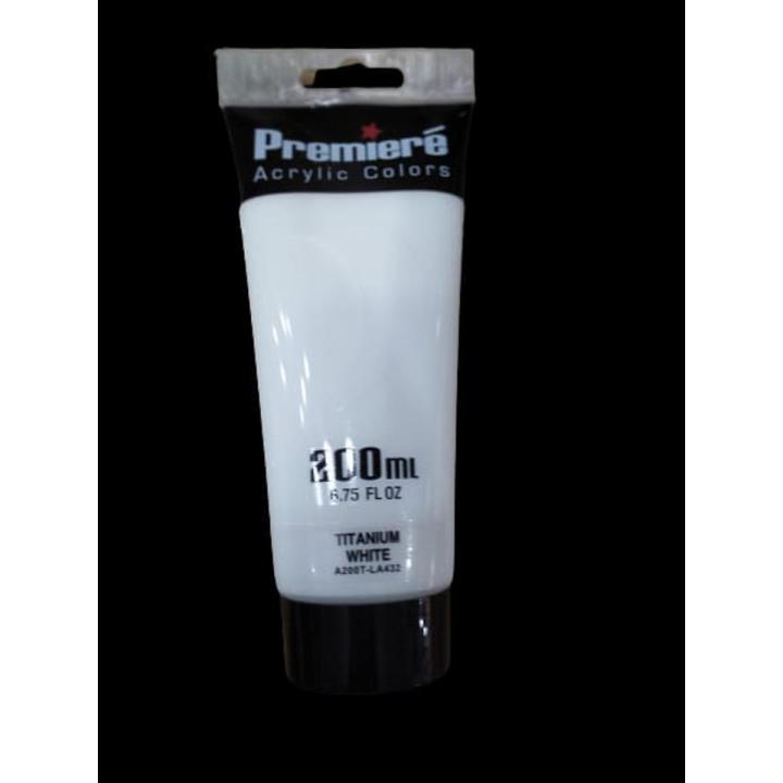 Premiere Acrylic Colors Tube 200ml /Artist Grade Color/ 12 Basic Colors