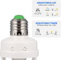 Motion Sensor Light Socket, Motion Screw Bulb Adapter 360° Automatic Light Control for Garage Storage Room. 