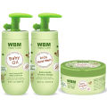 WBM Baby 3-in-1 Shampoo - 300ml | Baby Shampoo, Body Wash & Conditioner for Babies. 